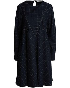 Beatrice B. Midnight Mini Dress Wool, Polyester, Polyamide, Cotton - Blue