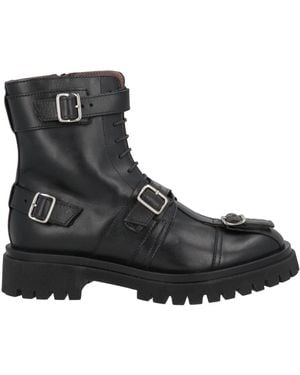 LE BOHÉMIEN Ankle Boots Calfskin - Black