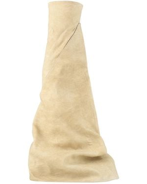Rick Owens Boot Textile Fibres, Synthetic Material - White