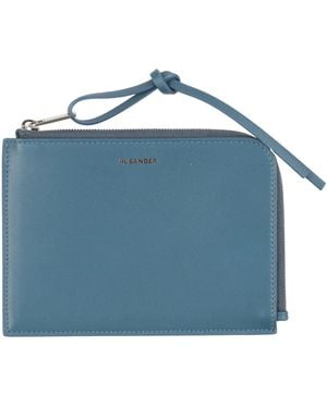 Jil Sander Coin Purse - Blue