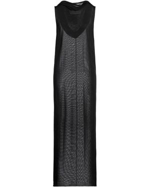 Isabel Benenato Maxi Dress Viscose - Black