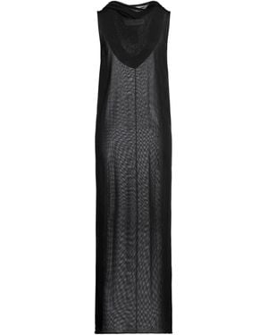 Isabel Benenato Maxi Dress Viscose - Black