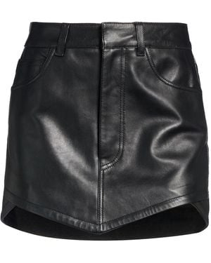 Dondup Mini Skirt Lambskin - Black
