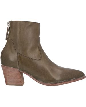 Moma Ankle Boots Leather - Brown