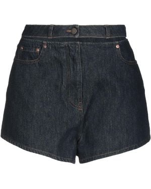 Valentino Garavani Denim Shorts - Blue