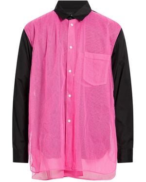 Comme des Garçons Fuchsia Shirt Cotton, Nylon - Pink