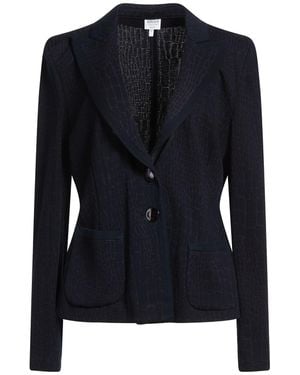 Armani Collezioni Blazer Cotton, Viscose, Polyamide, Elastane - Blue