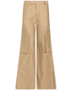 Amiri Pants Cotton, Nylon - Natural