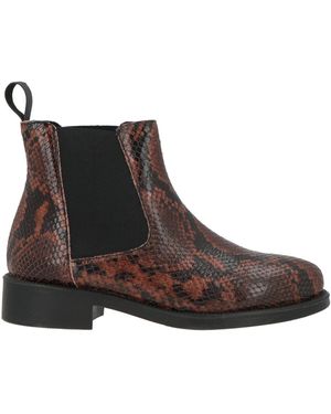 Frau Ankle Boots Leather - Brown