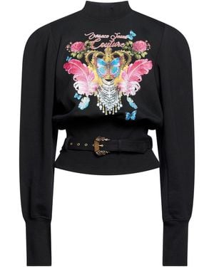 Versace Jeans Couture Sweatshirt Cotton - Black