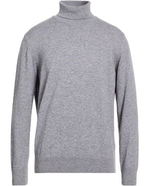 Eleventy Platinum Turtleneck Cashmere - Gray