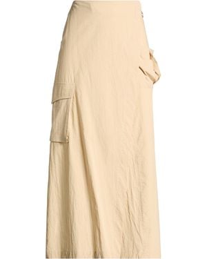Hanita Maxi Skirt Cotton - Natural