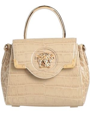 Versace Handbag Calfskin - Natural
