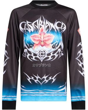 CASABLANCA T-Shirt - Blue