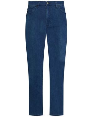 Teleria Zed Jeans Cotton, Polyester, Viscose, Elastane - Blue