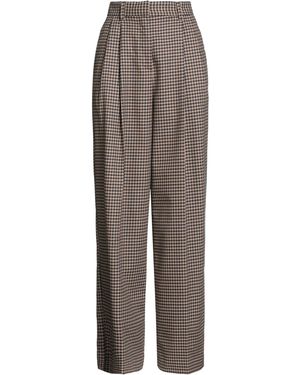 Ottod'Ame Trousers Polyester, Wool, Cotton, Polyamide, Elastane - Brown