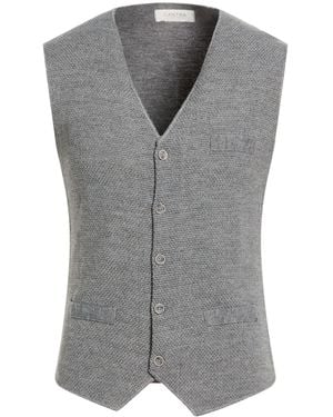 CANTRA Tailored Vest Merino Wool, Acrylic - Gray