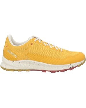 Dolomite Trainers Textile Fibres - Yellow