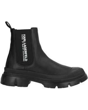 KARL LAGERFELD Ankle Boots - Black