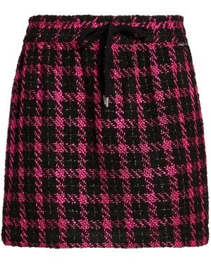 Gaelle Paris Mini Skirt Acrylic, Polyester, Viscose, Cotton, Metallic Fibre - Red