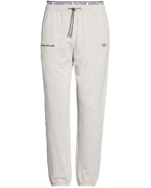 Aeronautica Militare Trousers Cotton - White