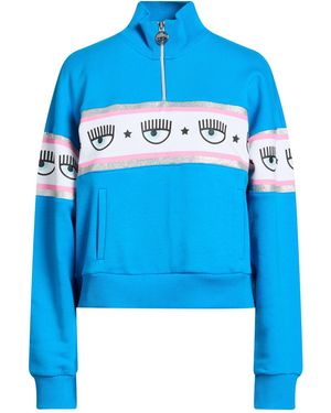 Chiara Ferragni Sweatshirts - Blue