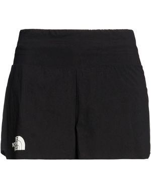 The North Face Shorts & Bermuda Shorts Polyester, Elastane - Black