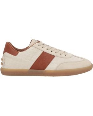 Tod's Trainers Textile Fibres, Leather - Brown