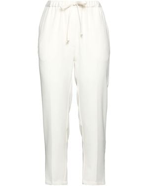 Nora Barth Trousers Viscose, Polyester - White