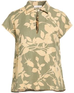 Glanshirt By Slowear Top Viscose, Linen - Metallic