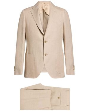 Lardini Suit Linen - Natural