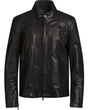 Giorgio Brato Jacket Leather - Black