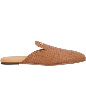 Giovanni Conti Mules & Clogs Leather - Brown