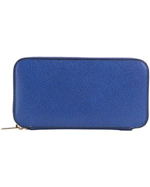Valextra Brieftasche - Blau