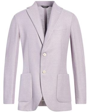 Circolo 1901 Blazer Cotton, Linen - Purple