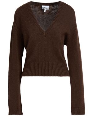 Ganni Pullover - Braun