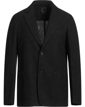 T-jacket By Tonello Blazer Virgin Wool - Black