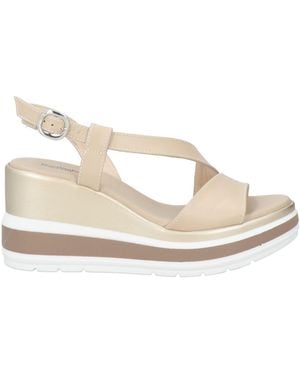 Nero Giardini Sandals Textile Fibers - Natural