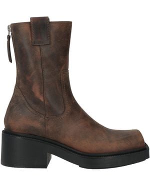 Vic Matié Ankle Boots Leather - Brown