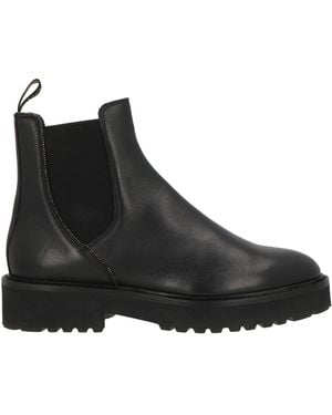 Doucal's Botines De Caña Alta - Negro