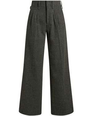 Haikure Pants Cotton, Virgin Wool, Nylon, Silk - Gray