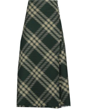 Burberry Maxi-Rock - Grün