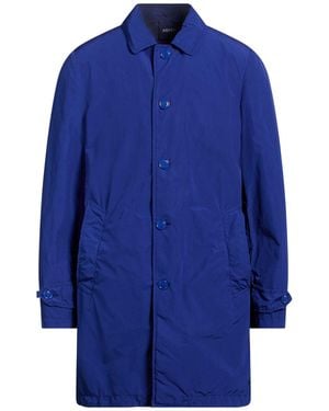 Aspesi Overcoat & Trench Coat - Blue