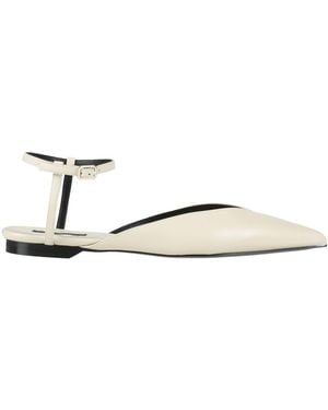 Patrizia Pepe Ballet Flats Leather - White