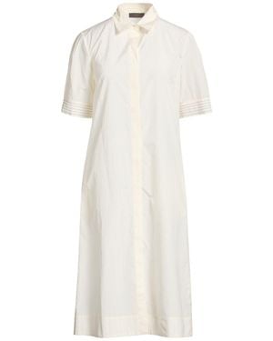 Peserico Midi-Kleid - Weiß