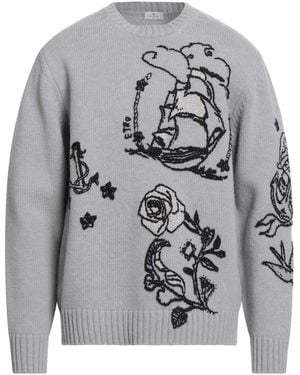 Etro Light Sweater Virgin Wool - Gray