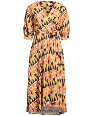 Closet Midi Dress - Metallic