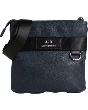 ARMANI EXCHANGE Cross-Body Bag - Blue