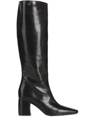 Tory Burch Boot Leather - Black