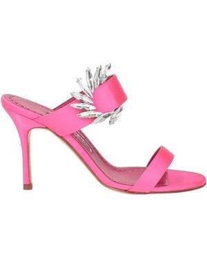Manolo Blahnik Sandalias - Rosa